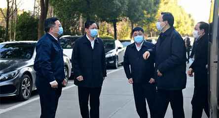 省委常委、苏州市委书记蓝绍敏来到兰州博涵清洁能源公司有限公司调研